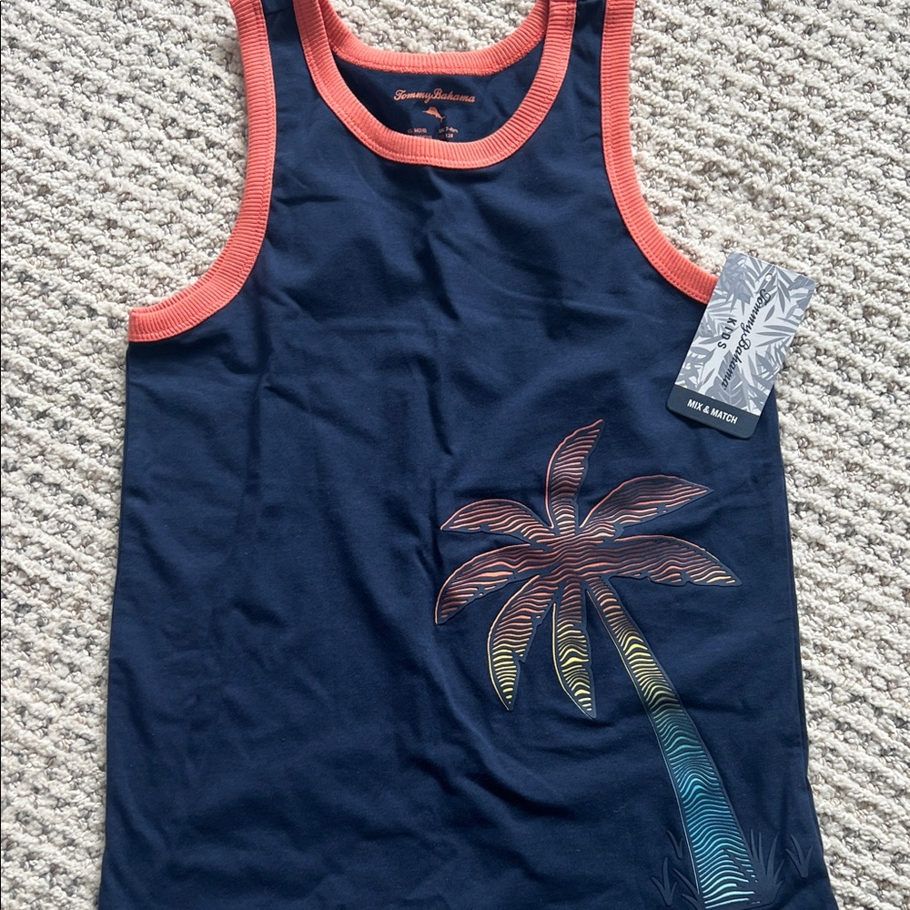 NWT Tommy Bahama boys tank top size medium (7-8)